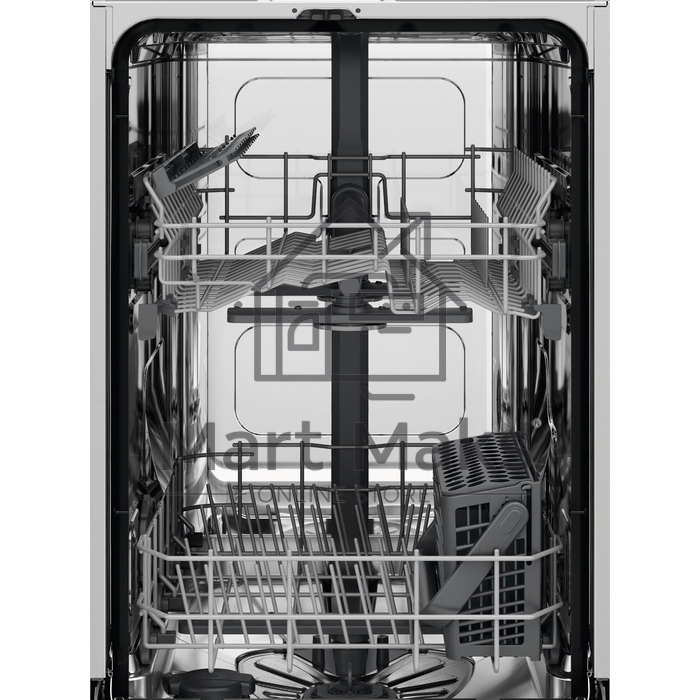 Встраиваемая посудомоечная машина Electrolux EEA22100L, черный, 44.6 см, 9 компл., 47 дБ, класс A+++