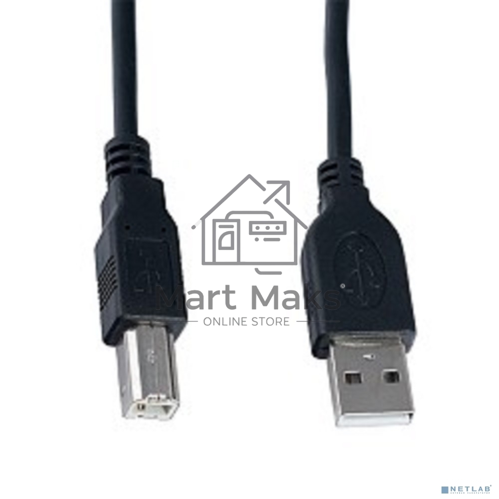 Кабель PERFEO USB2.0 A вилка - В вилка, 1,8 м (U4102)