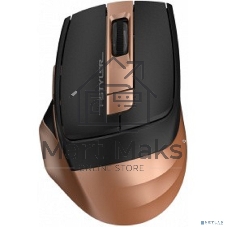 Мышь беспроводная A4Tech Fstyler FG35 золотистый/черный, 2000 dpi, радиоканал, USB, кнопки - 6