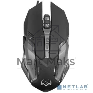 Мышь проводная SVEN RX-G740 черный, 2400 dpi, USB, кнопки - 6