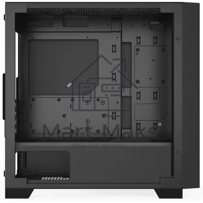 Компьютерный корпус без блока питания PCCooler C3D310 BK ARGB, Mini-Tower, TG, Mesh, 2x120mm ARGB, 2xUSB-A 3.0, mATX, mITX Black