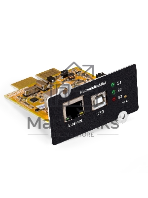 Внутренняя SNMP-карта ExeGate NetExpert 522/Richcoмм NetmaitliteMini для On-line ИБП ExeGate PowerExpert (плата для удаленного управления для ИБП ExeGate серии TL, ULS, 1*10/100 Base-T Fast Ethernet(RJ45)+1*USB(B))