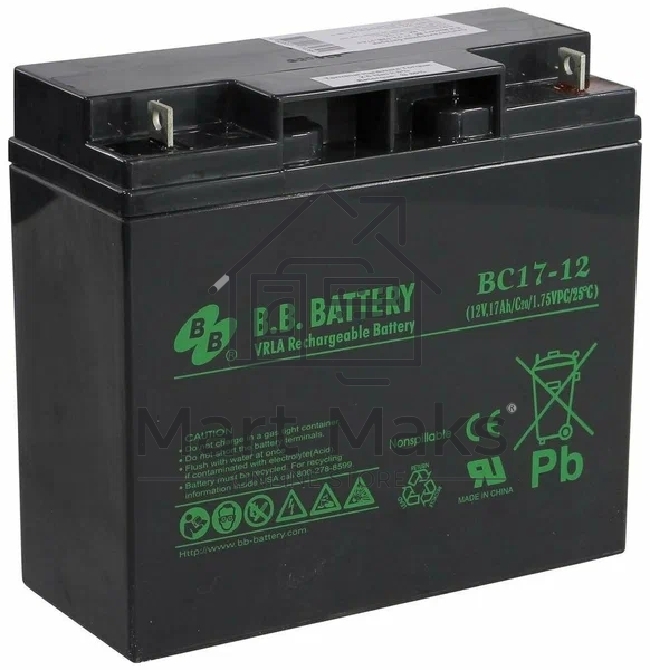 Батарея B.B. Battery BC 17-12 (12V 17Ah)
