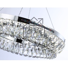 Светильник Ambrella light TR5022 CH/CL хром/прозрачный 3000K/4200K/6400K 47W D500*540 (Без ПДУ)