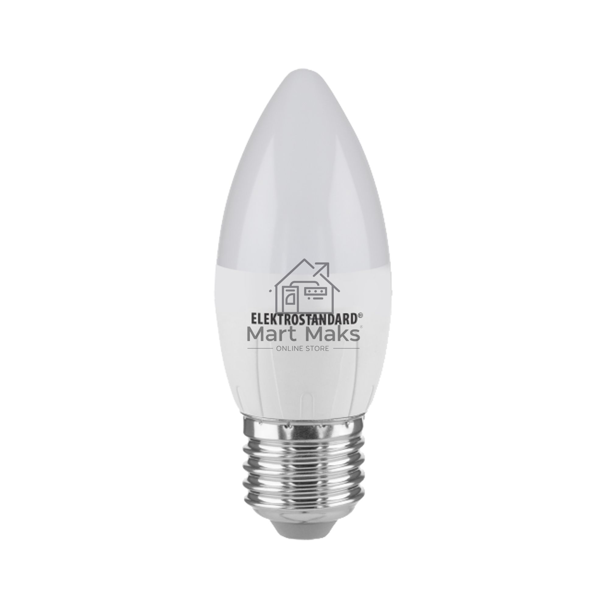 BLE2738 / Светодиодная лампа Свеча СD LED 6W 6500K E27