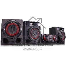Минисистема LG XBoom CJ45 черный 720Вт FM USB BT