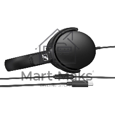Гарнитура накладные Sennheiser HD 400 U 1.4м черный проводные в ушной раковине (800126)