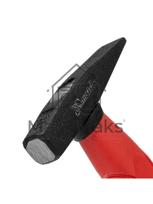 Молоток слесарный Matrix ''optimal'', 100 г, фибергласовая обрезиненная рукоятка, квадратный боек