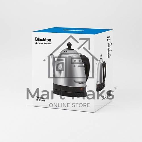 Чайник электрический Blackton Bt KT1801S Black-Steel