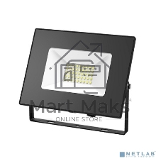 Прожектор светодиодный GAUSS 613527170 LED 70W 4450lm IP65 3000К черный 1/24