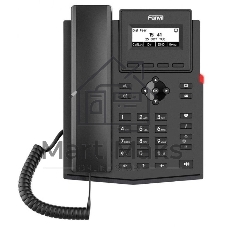 Телефон IP Fanvil X301W c б/п черный