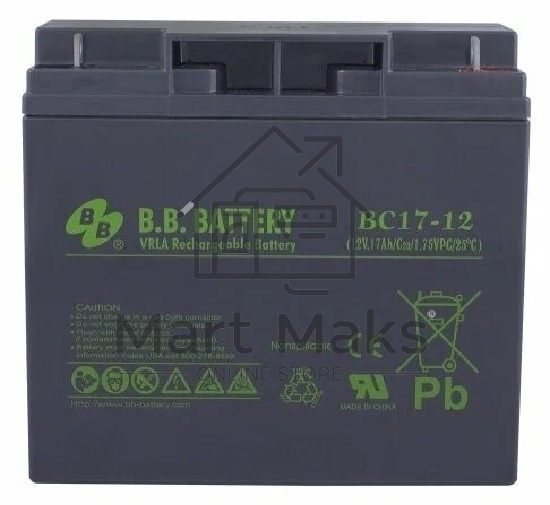 Батарея B.B. Battery BC 17-12 (12V 17Ah)
