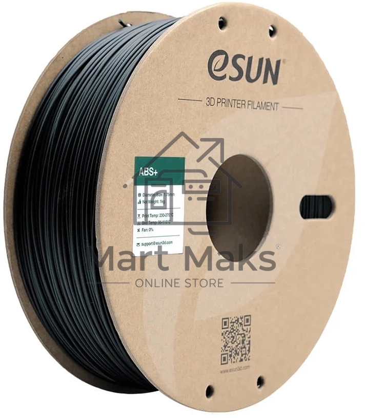 Пластик для принтера 3D Esun ABS+175B1P1 ABS+ 1кг L1.75м 1цв.