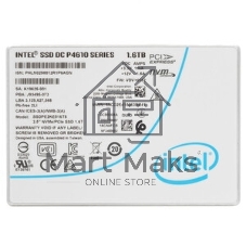 Накопитель SSD Intel DC P4610, 1.6Tb, U.2, PCIe 3.0 x4, NVMe, 2.5