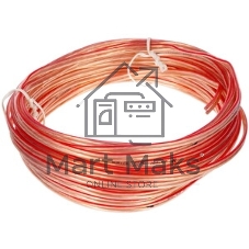 Акустический кабель Cablexpert CC-TC2x0,75-10M, прозрачный, 10 м, бухта