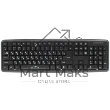 Клавиатура Oklick 180M проводная, USB Type-A, чёрный