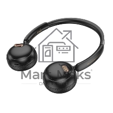 Беспроводные/проводные наушники Hoco W62 коричневый, полноразмерные, Bluetooth + проводной, складная конструкция, до 20 ч.