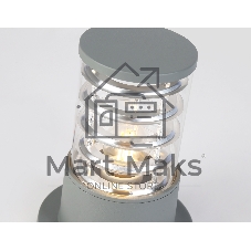 Светильник Ambrella light ST2531 GR/CL серый/прозрачный IP54 E27 max 40W D108*200