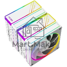 Устройство охлаждения(кулер) ID-Cooling Frozn A620 ARGb белый 120мм алюминий+медь 2000rpm 30db 4-pin 270W 154мм