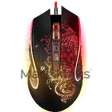 Мышь проводная Defender Venom GM-640L черный, 3200 dpi, USB, кнопки - 8