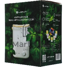 Увлажнитель воздуха LORIOT Light LHS-C300M белый, 25 м², 3 л, ультразвуковой, ароматизация, верхний залив воды, регулировка интенсивности, механическое управление, подсветка