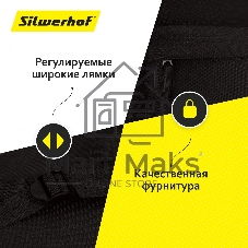 Рюкзак для ноутбука Silwerhof Start черный