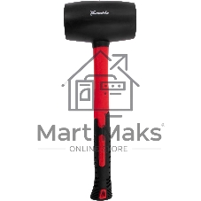 Киянка резиновая Matrix 11194 910 г, черная резина, фибергласовая рукоятка