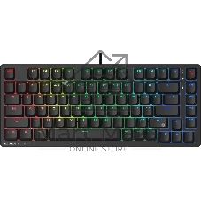Клавиатура A4Tech Bloody MS76 проводная, USB Type-A, черный