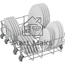 Встраиваемая посудомоечная машина Beko BDIS1SQ021 2100Вт узкая