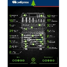 Набор инструментов Сибртех 13388 1/2