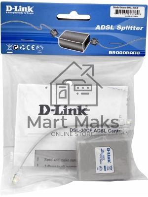 Сплиттер xDSL D-Link DSL-30CF/RS RJ-11 ADSL Annex A