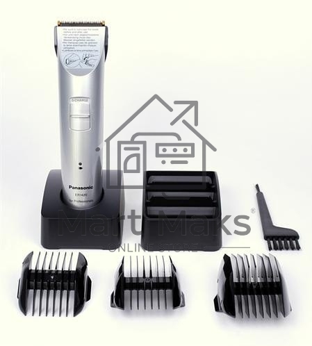 Машинка для стрижки Panasonic ER1420S520 серебристый (насадок в компл:3шт)