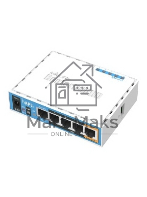 Роутер MikroTik RB952Ui-5ac2nD 2.4+5 ГГц, 802.11a/b/g/n/ac, MIMO 2x2, 5x Ethernet