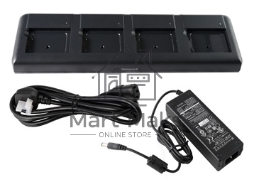 Зарядное устройство HONEYWELL Dock For recharging up to 4 batteries. Kit includes Dock, Power Supply and Power Cord (EU)