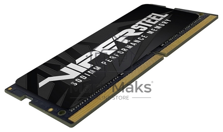 Оперативная память Patriot Viper Steel, DDR4, 8GB (1x8GB), 2666MHz, CL18, SO-DIMM
