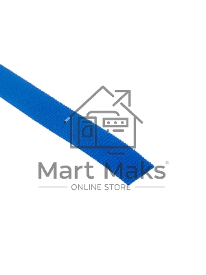 Лента-липучка многоразовая 5 м х 20 мм, синяя (1 шт.) Rexant