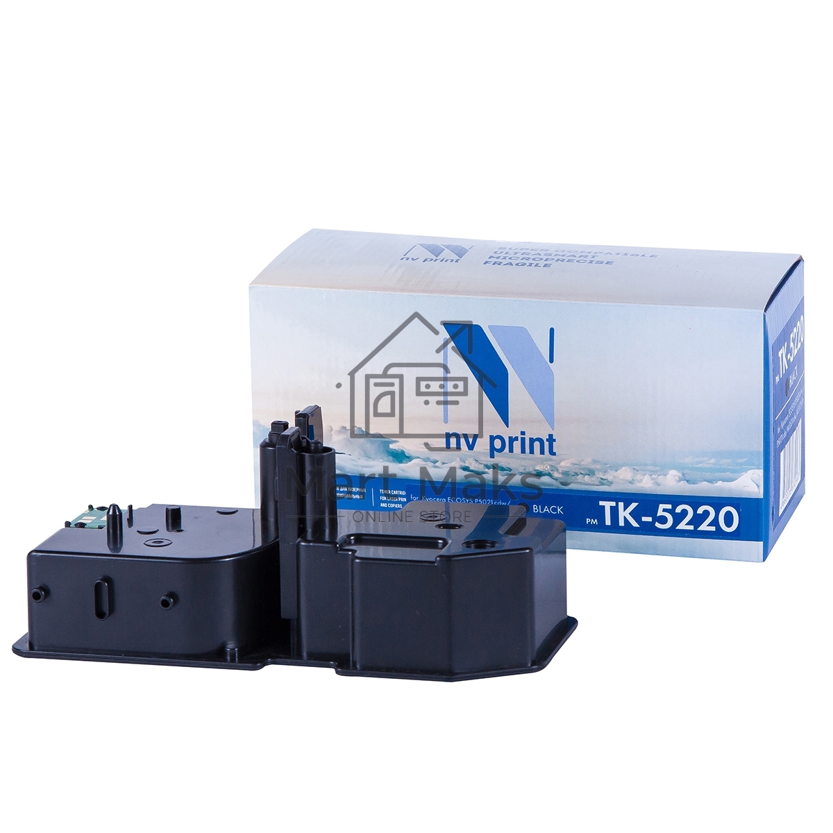 Картридж NVPrint совместимый Kyocera TK-5220 черный для ECOSYS P5021cdw/P5021cdn/M5521cdw/M5521cdn (1200k)