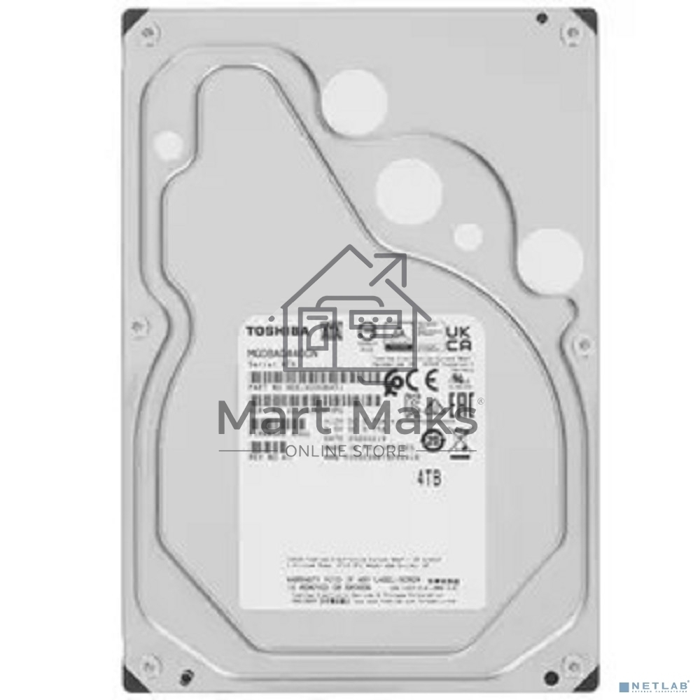 Жесткий диск Toshiba HDD SATA3 4Tb 3.5