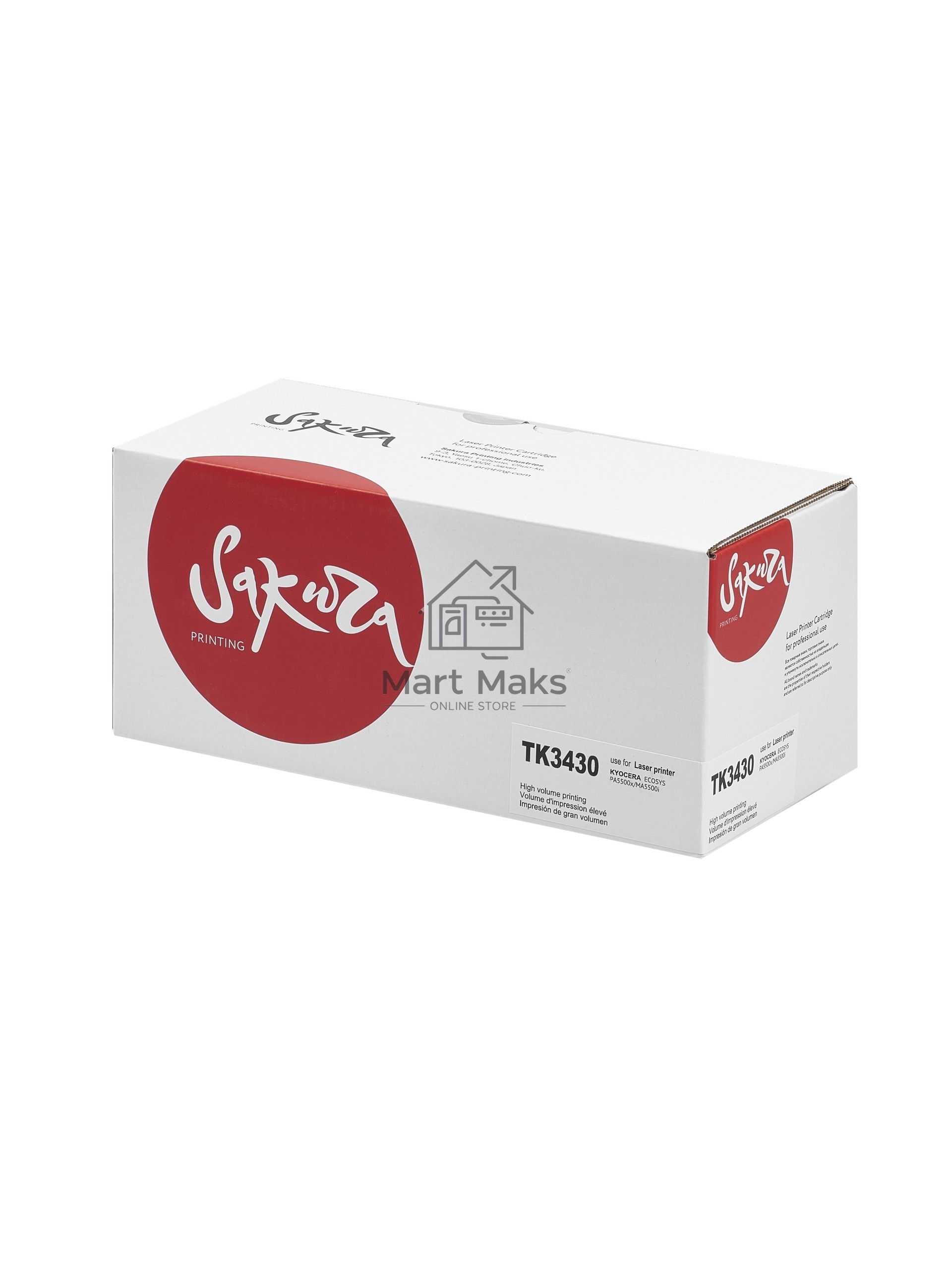 Картридж Sakura TK3430 для Kyocera Mita PA5500x/MA5500ifx, черный, 25000 к.