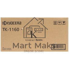 Картридж лазерный Kyocera TK-1160 (1T02RY0NL0) черный для P2040dn/P2040dw 7200 стр.