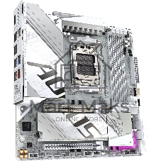 Материнская плата Gigabyte B850M AORUS ELITE WIFI6E ICE, AM5, AMD B850, 4xDDR5, 4xSATA, 2xM.2, 1xPCIe 5.0 x16, 1xPCIe 3.0 x4, DisplayPort, HDMI, 1x2.5Gb LAN, USB Type-C, 2x3.5 мм, 7.1, microATX