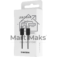 Кабель Samsung EP-DX310, USB Type-C (m) - USB Type-C (m), 1.8м, 3A, черный (EP-DX310JBEGEU)