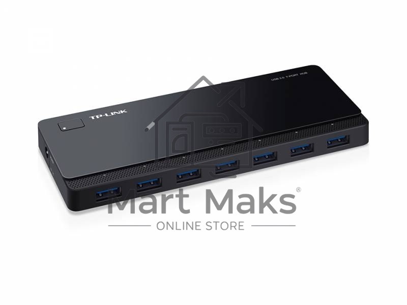 Сетевое оборудование TP-Link UH700 7 ports USB 3.0 Hub,Desktop, a 12V/2.5A Power Adapter included