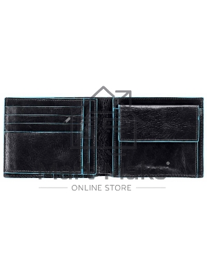 Кошелек мужской Piquadro Blue Square PU1240B2/N черный натур.кожа