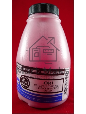 Тонер OKI C610/C810/C821/C822/C830/C5850/C5950/MC560 Magenta (фл., 135г) B&W Premium (Tomoegawa) - фас.России