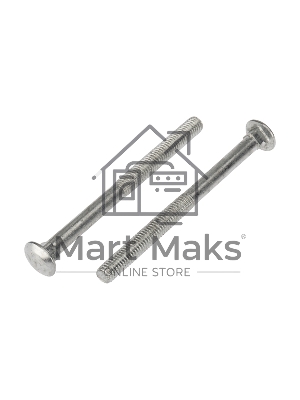 Болт мебельный KRANZ DIN 603, 8х100, пакет (2шт.)