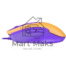 Мышь проводная A4Tech Bloody L65 Max желтый/фиолетовый, 12000 dpi, USB, кнопки - 7