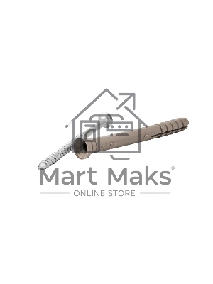 Дюбель-гвоздь потайной бортик, полипропилен 6х60 пакет (100 шт/уп) KRANZ 