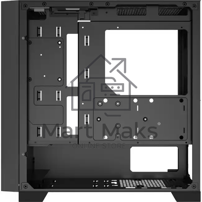 Компьютерный корпус без блока питания PCCooler C3D310 BK ARGB, Mini-Tower, TG, Mesh, 2x120mm ARGB, 2xUSB-A 3.0, mATX, mITX Black