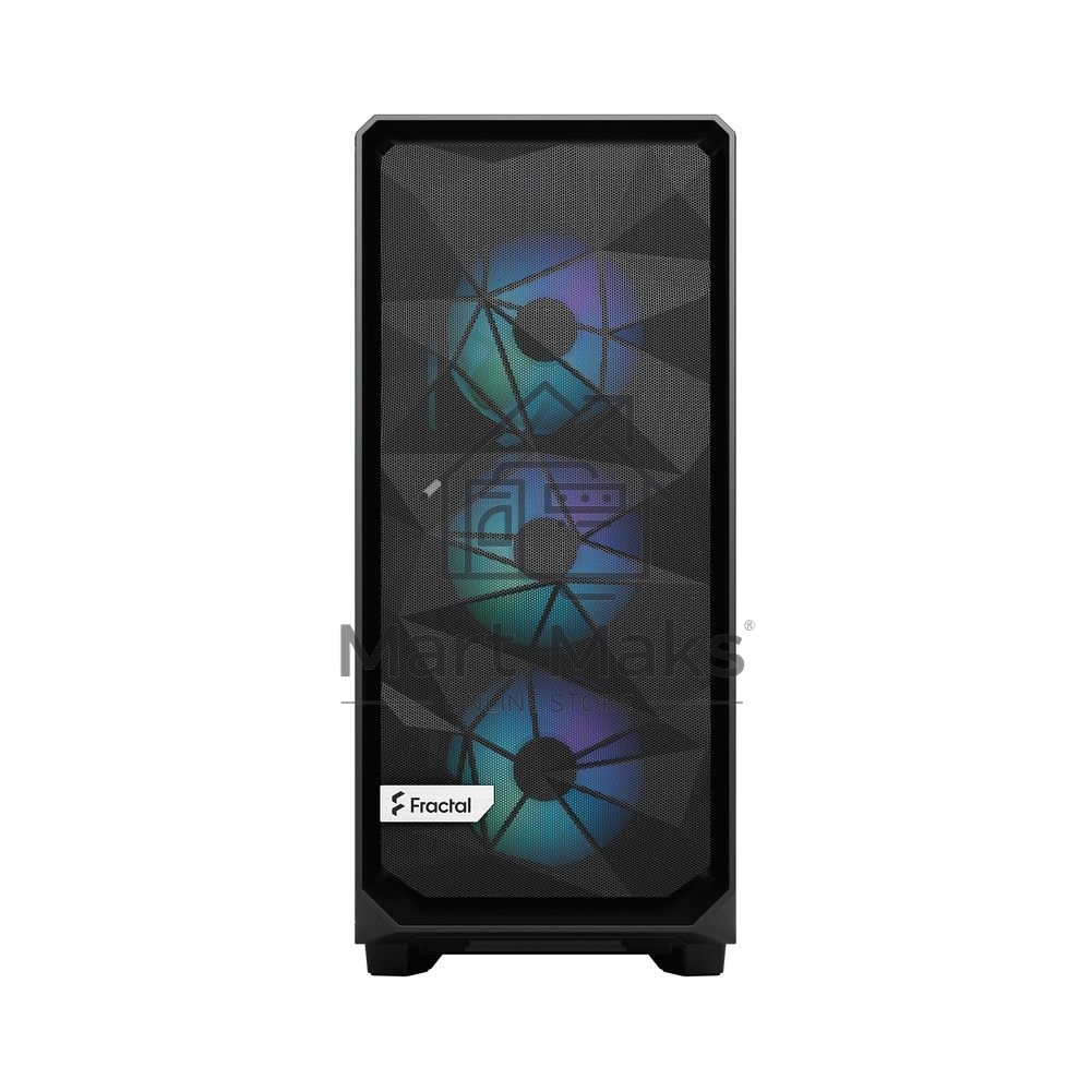Компьютерный корпус Fractal Design Meshify 2 Compact Lite RGB Black TG Light Tint / FD-C-MEL2C-05